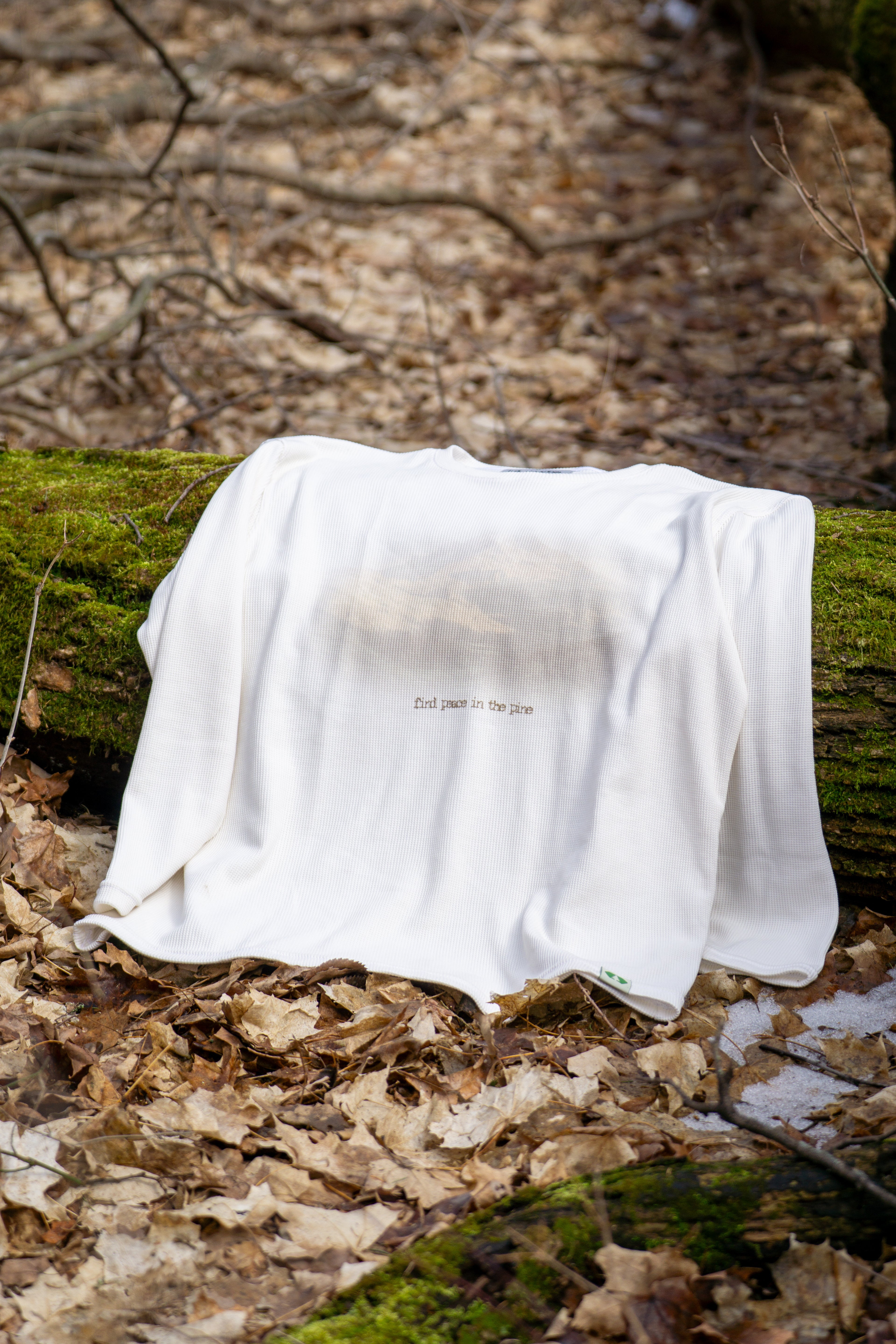 "Mountain Range" Waffle Knit