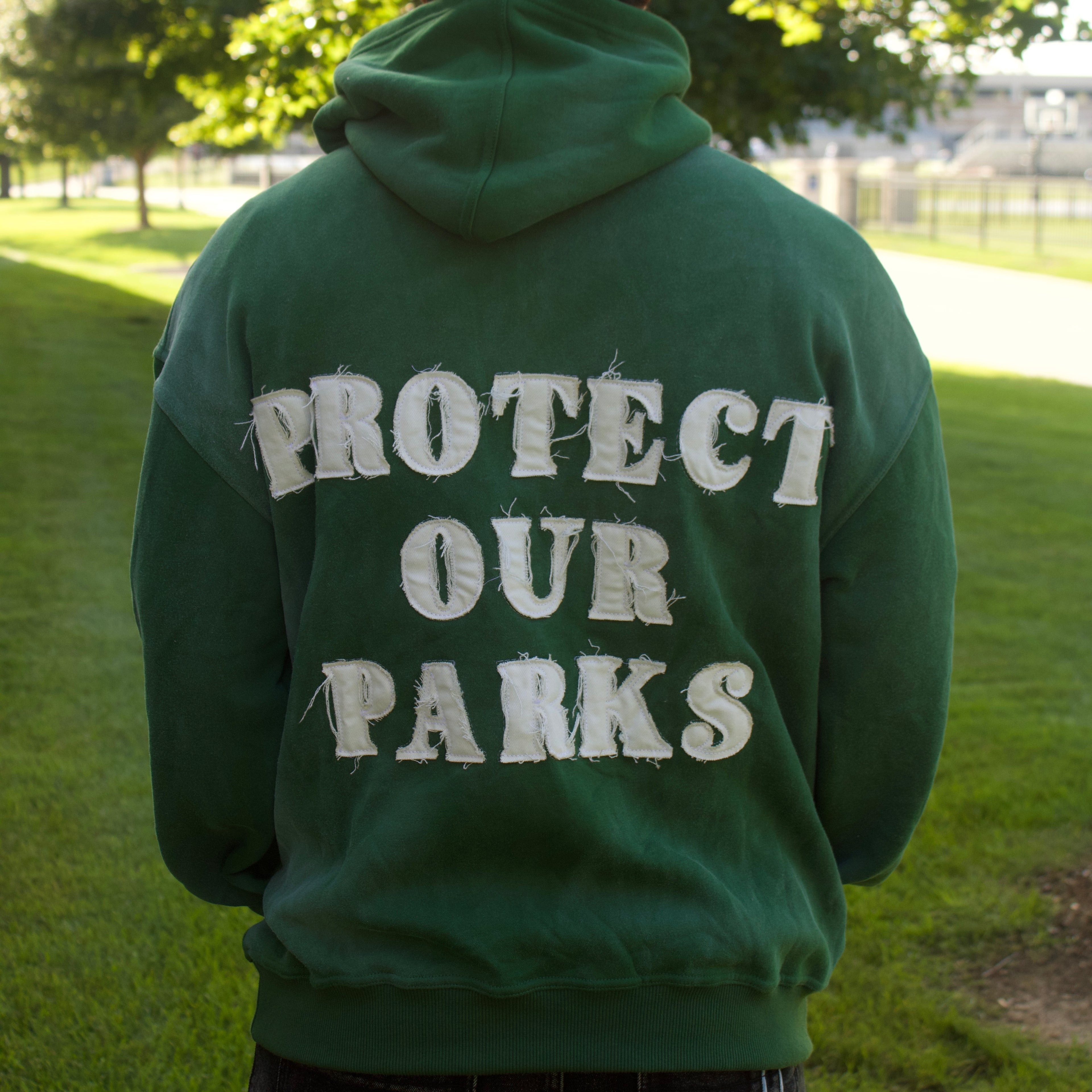 *PREORDER* Protect Our Parks Hoodie “Forest Green”