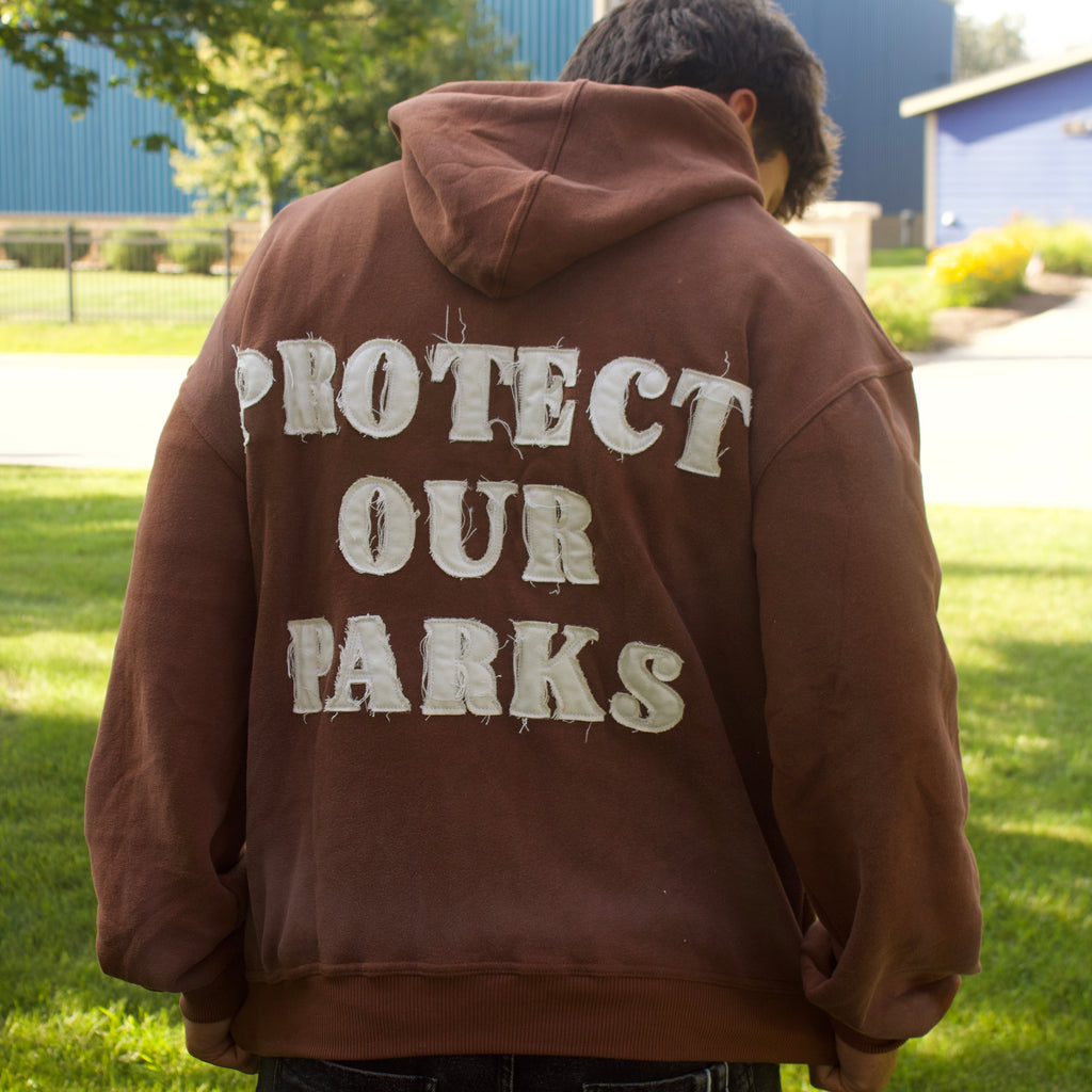 *PREORDER* Protect Our Parks Hoodie “Cedar”