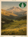 ALPNE Vintage Wall Art "Mountain"