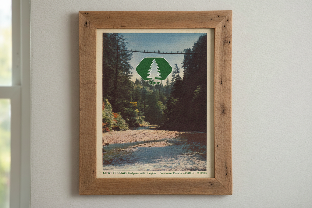 ALPNE Vintage Wall Art "Bridge"