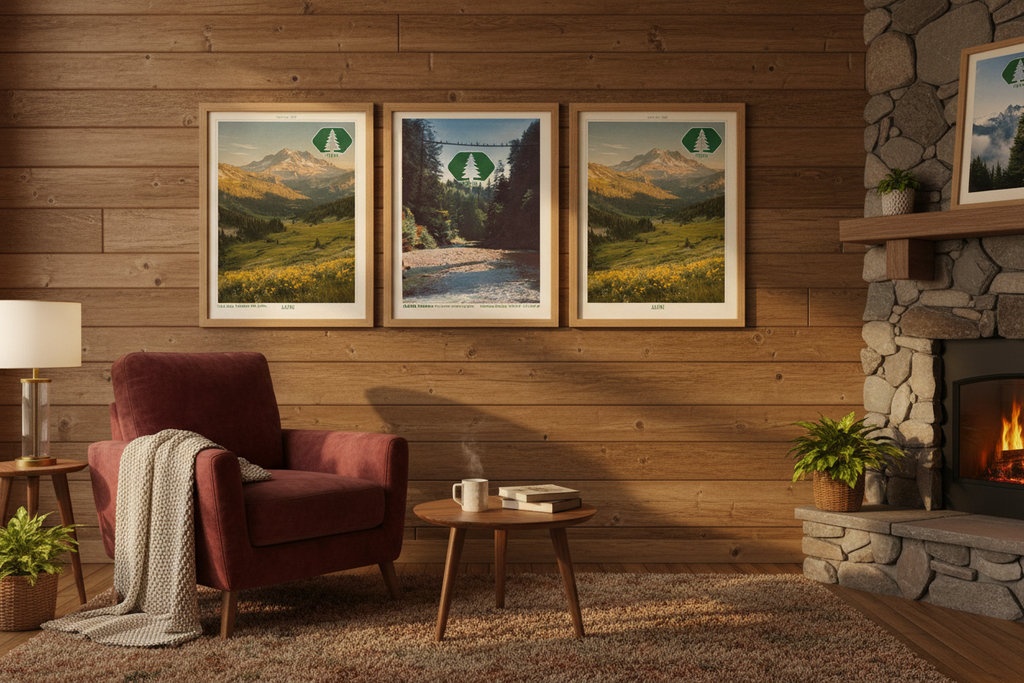 ALPNE Vintage Wall Art "Pine"