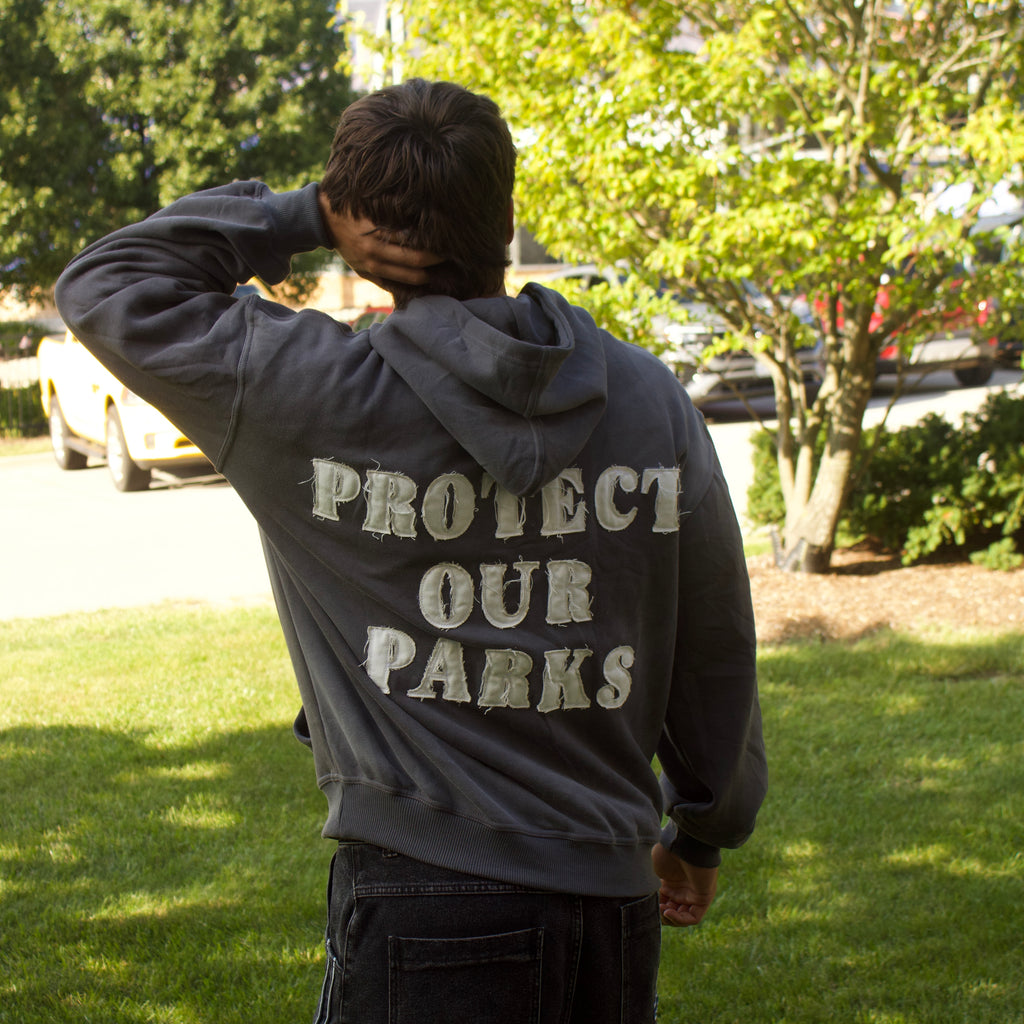 *PREORDER* Protect Our Parks Hoodie “Granite”