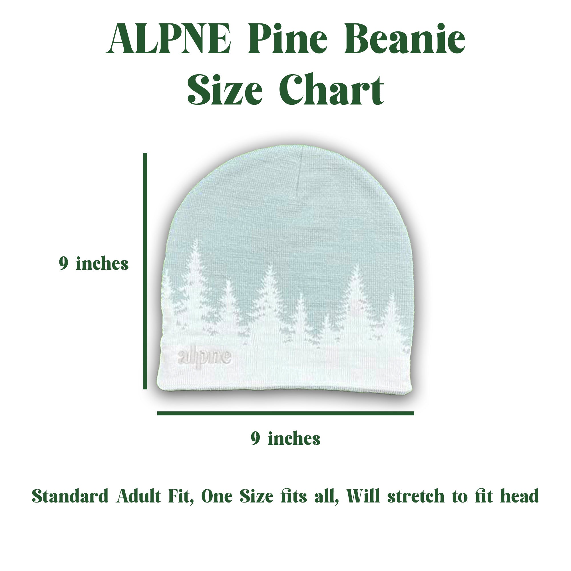 Pine Beanie "Timber"