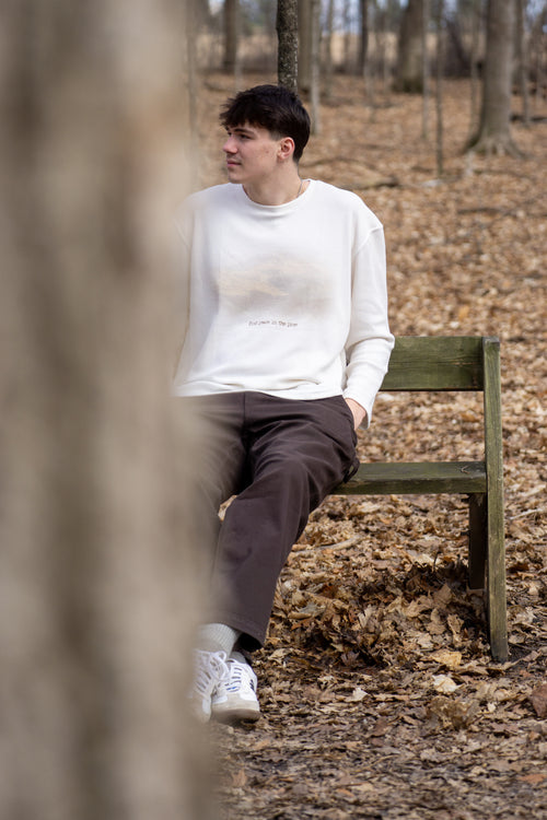 "Mountain Range" Waffle Knit