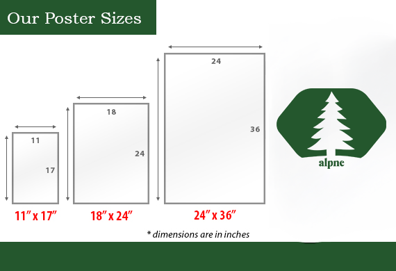 ALPNE Vintage Wall Art "Pine"